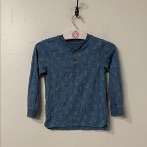 Tommy Bahama Kids Blue Long Sleeve Tee